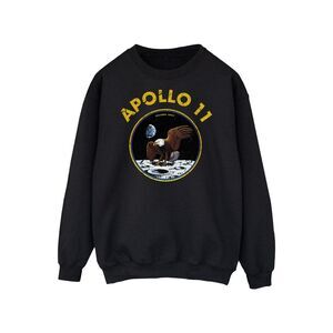 NASA Mens Classic Apollo 11 Sweatshirt / Black